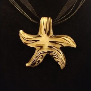 Lampwork Star Pendant